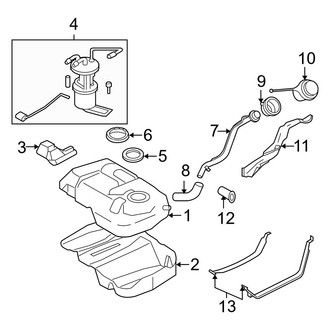 Ford OE - Fuel System Components (Hybrid)