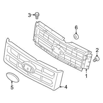 Ford OE - Grille Panel (Hybrid / Limited Hybrid)