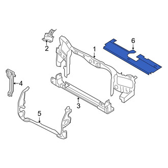 Ford OE - Front Radiator Support Access Cover