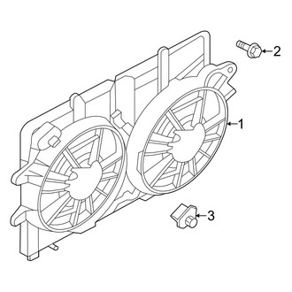 Ford OE - Cooling Fan (Hybrid)