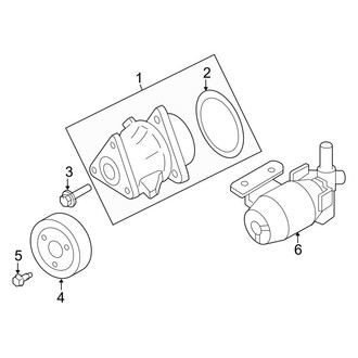 Ford OE - Cooling - Water Pump (Hybrid / Limited Hybrid)