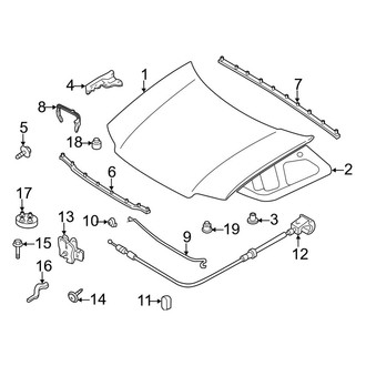 Ford OE - Hood & Components (Hybrid / Limited Hybrid)