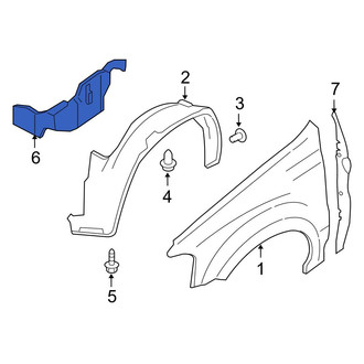 Ford OE - Front Right Fender Splash Shield