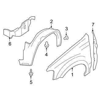 Ford OE - Fender & Components (Hybrid / Limited Hybrid)
