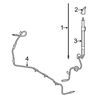 Ford OE - Electrical - Antenna (W/O Satellite System), (Hybrid / Limited Hybrid)