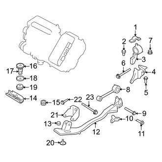 Ford OE - Engine / Transaxle - Trans Mounting (Automatic CVT Tr)