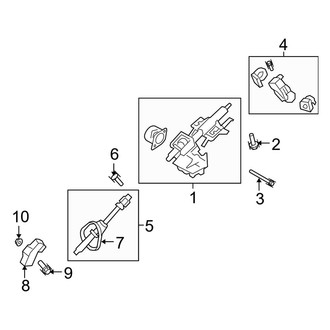 Ford OE - Steering Column Assembly (Hybrid / Limited Hybrid)