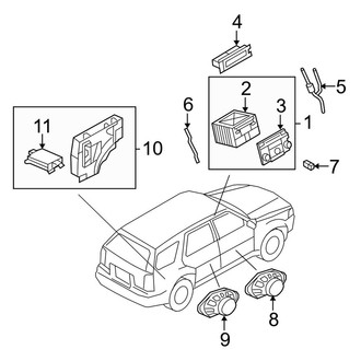 Ford OE - Instrument Panel - Sound System (Hybrid / Limited Hybrid)