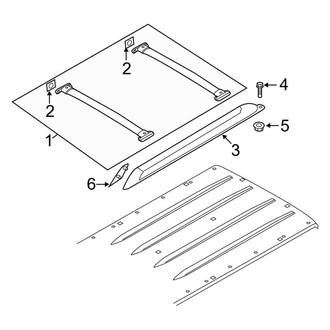 Ford OE - Roof - Luggage Carrier (Hybrid / Limited Hybrid)