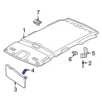 Ford OE - Sun Visor Clip