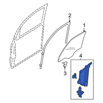 Ford OE - Front Right Window Regulator