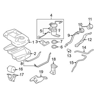 Ford OE - Fuel System Components (Hybrid)