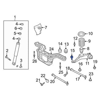 Ford OE - Rear Alignment Camber Adjusting Eccentric