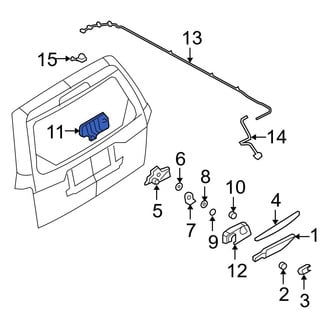 Ford OE - Inner Wiper Motor Gasket