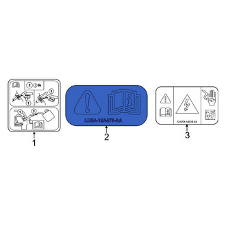 Ford OE - Caution Label