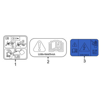 Ford OE - Caution Label