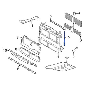 Ford OE - Front Right Radiator Support Air Deflector