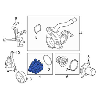 Ford OE - Engine Water Pump
