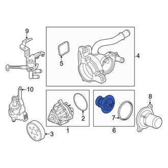 Ford OE - Engine Coolant Thermostat