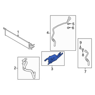 Ford OE - Automatic Transmission Oil Cooler