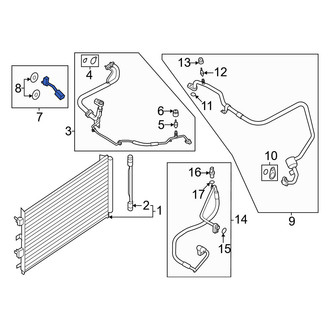 Ford OE - A/C Pipe