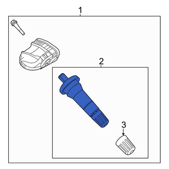 Ford OE - Tire Pressure Monitoring System (TPMS) Valve Stem