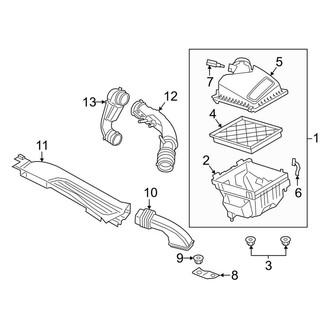 Ford OE - Air Filter and Housing Assembly