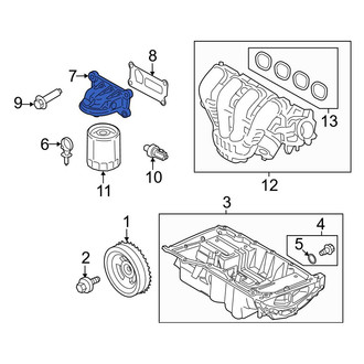 Ford OE - Engine Oil Filter Adapter