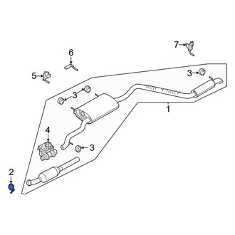 Ford OE - Exhaust Clamp