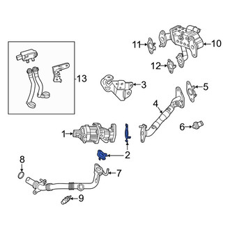 Ford OE - Exhaust Gas Recirculation (EGR) Valve Gasket