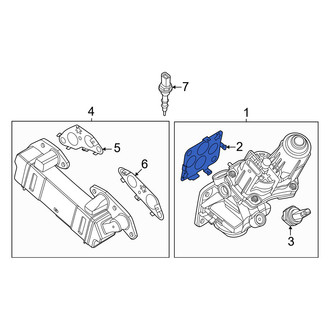 Ford OE - Exhaust Gas Recirculation (EGR) Valve Gasket