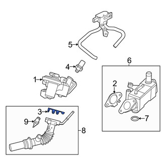 Ford OE - Exhaust Gas Recirculation (EGR) Valve Gasket