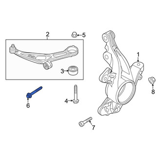 Ford OE - Front Forward Suspension Control Arm Bolt