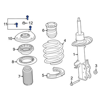 Ford OE - Suspension Strut Mount Bolt