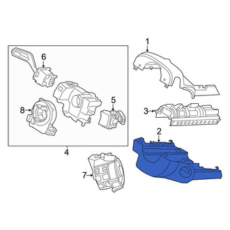 Ford OE - Lower Steering Column Cover
