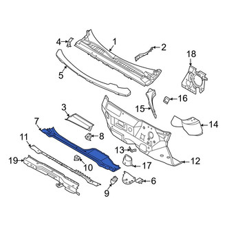 Ford OE - Lower Cowl Panel