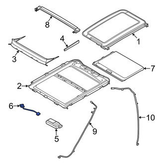 Ford OE - Sunroof Motor Connector