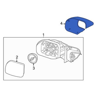 Ford OE - Front Left Door Mirror Cover