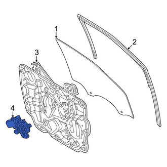 Ford OE - Rear Left Window Motor