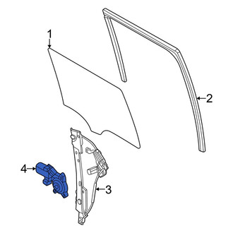 Ford OE - Rear Left Window Motor