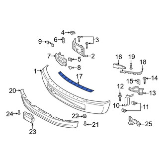Ford OE - Front Bumper Step Pad
