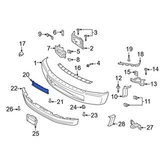 Ford OE - Front Bumper Trim