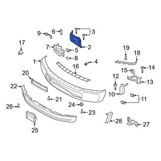 Ford OE - Front Left Bumper Face Bar Mount