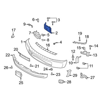 Ford OE - Front Right Bumper Face Bar Mount