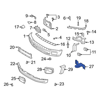 Ford OE - Front Tow Hook
