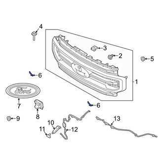 Ford OE - Front Grille Molding