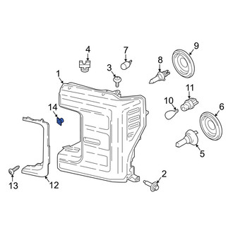 Ford OE - Headlight Grommet