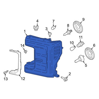 Ford OE - Front Left Headlight