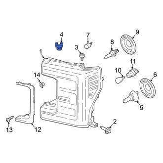 Ford OE - Radiator Support Panel Nut