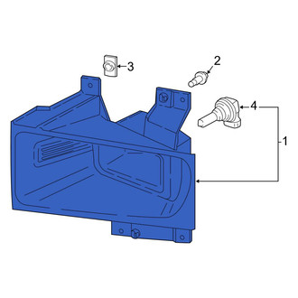 Ford OE - Front Left Fog Light